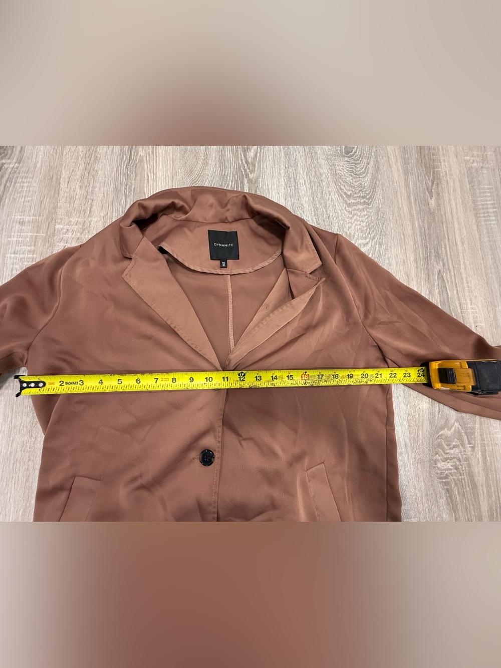 Dynamite Longline Single-Breasted Trench Coat - Picture 4 of 4